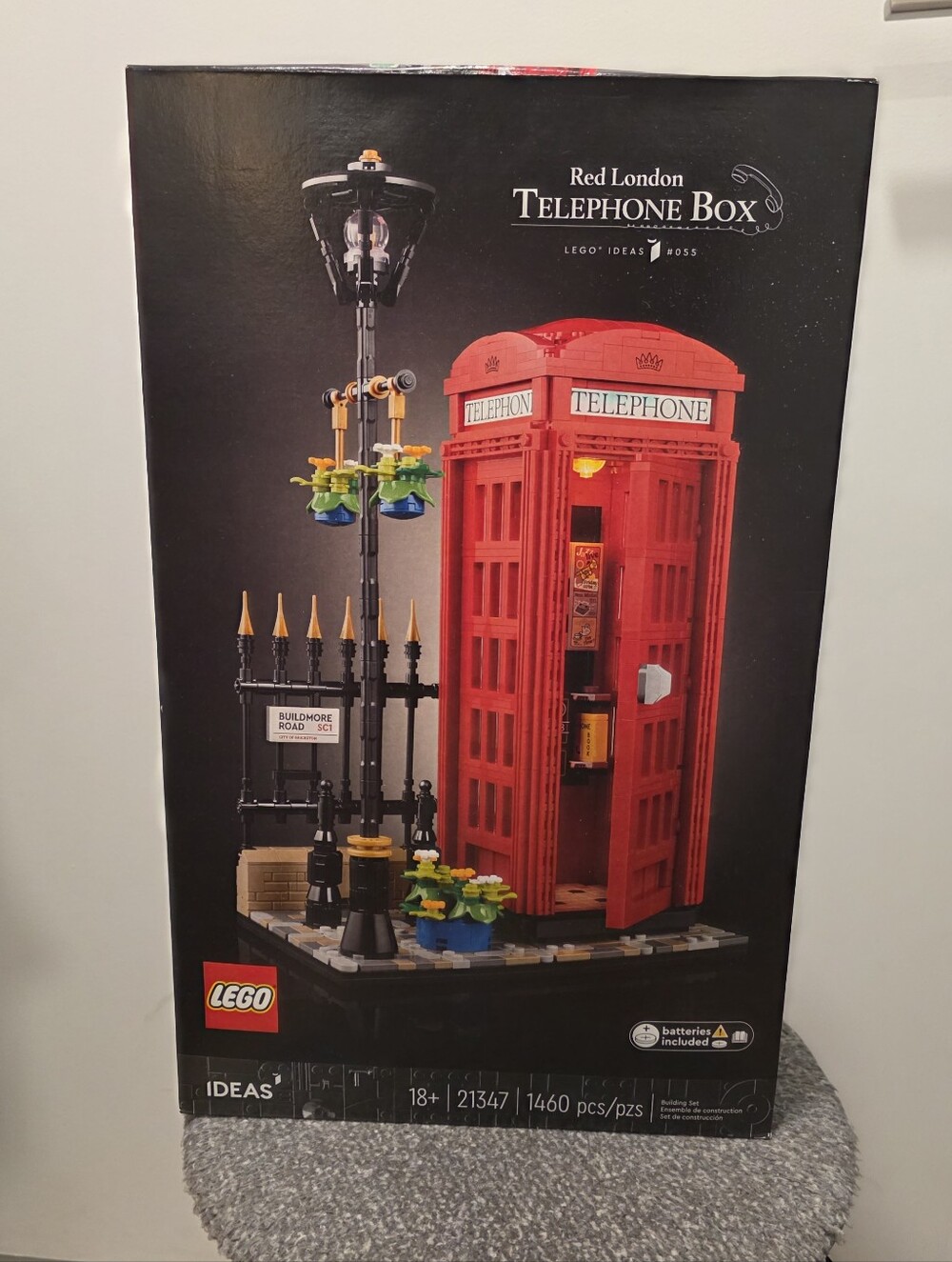 LEGO Ideas Red London Telephone Box (#21347)